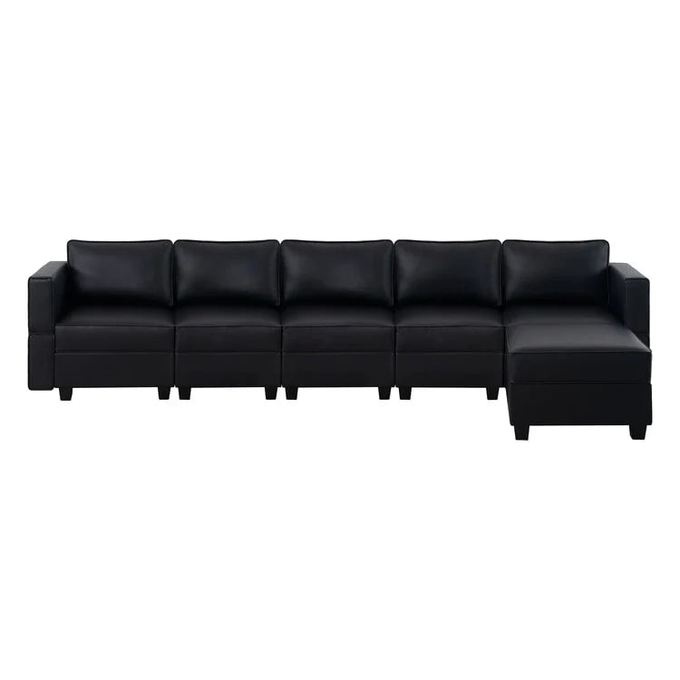 Convertible DIY Modular Sleeper Sectional Sofa Collection with Storage Seats - Perfect for Your Living Room - Image 21