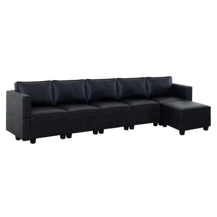 Convertible DIY Modular Sleeper Sectional Sofa Collection with Storage Seats - Perfect for Your Living Room - Image 24