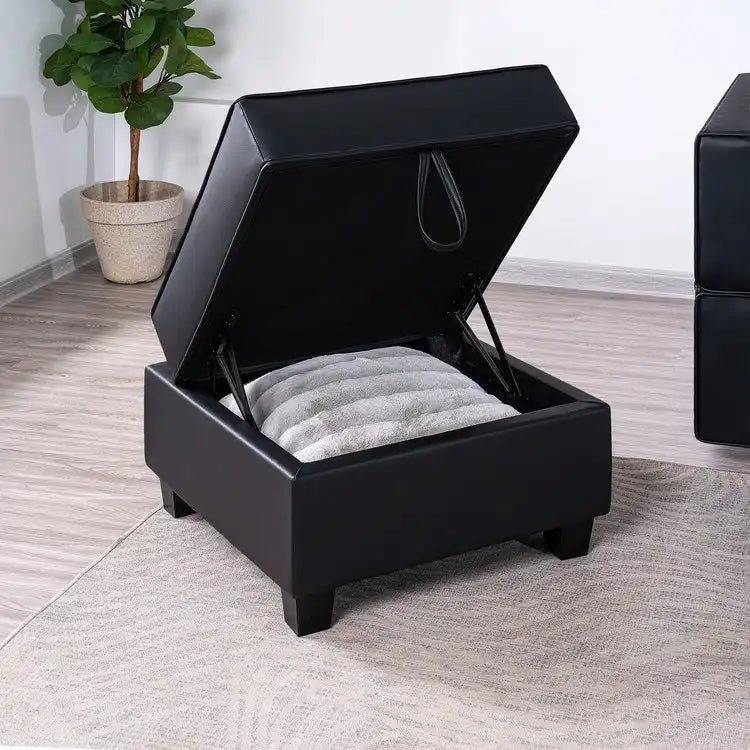 Convertible DIY Modular Sleeper Sectional Sofa Collection with Storage Seats - Perfect for Your Living Room - Image 25