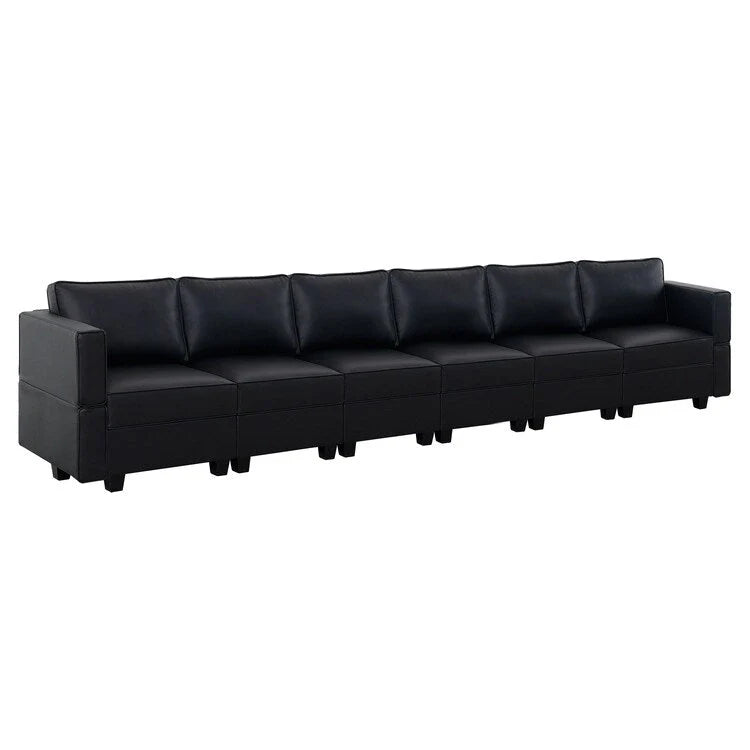 Convertible DIY Modular Sleeper Sectional Sofa Collection with Storage Seats - Perfect for Your Living Room - Image 29