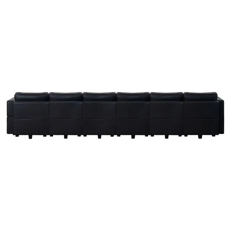 Convertible DIY Modular Sleeper Sectional Sofa Collection with Storage Seats - Perfect for Your Living Room - Image 30