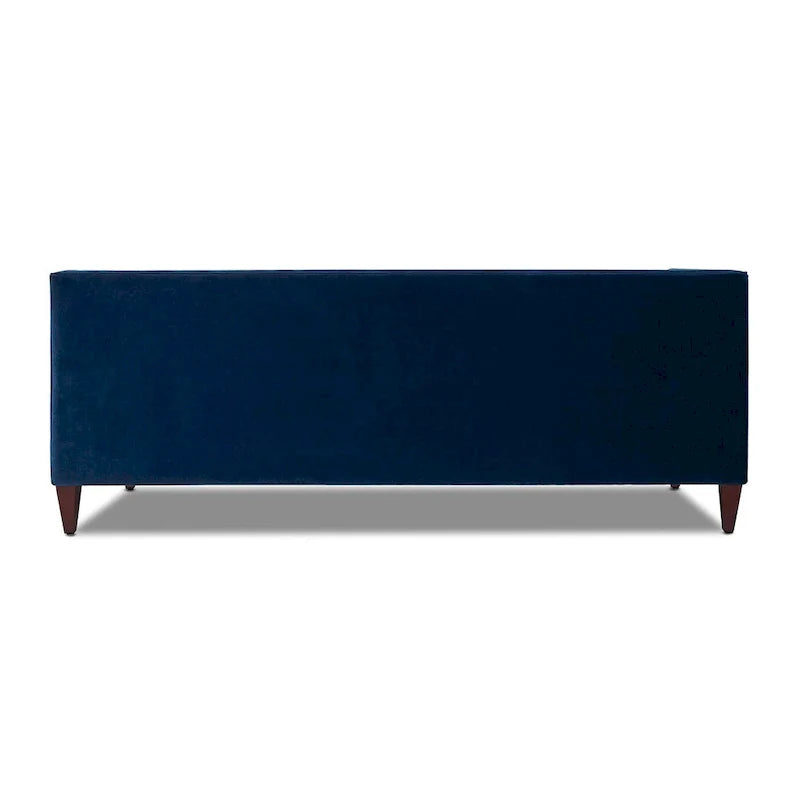 Jack 84 Mid-Century Modern Tuxedo Sofa with Decorative Bolster Pillows - Image 24