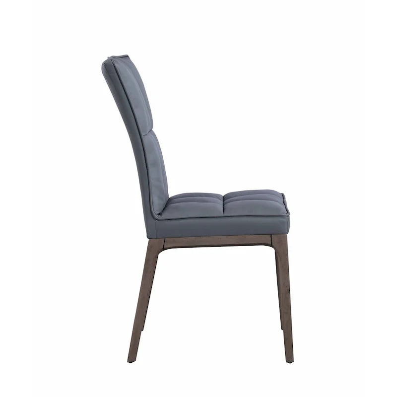 Set of 2 Contemporary Tufted Side Chairs with Sturdy Solid Wood Frame - Image 7