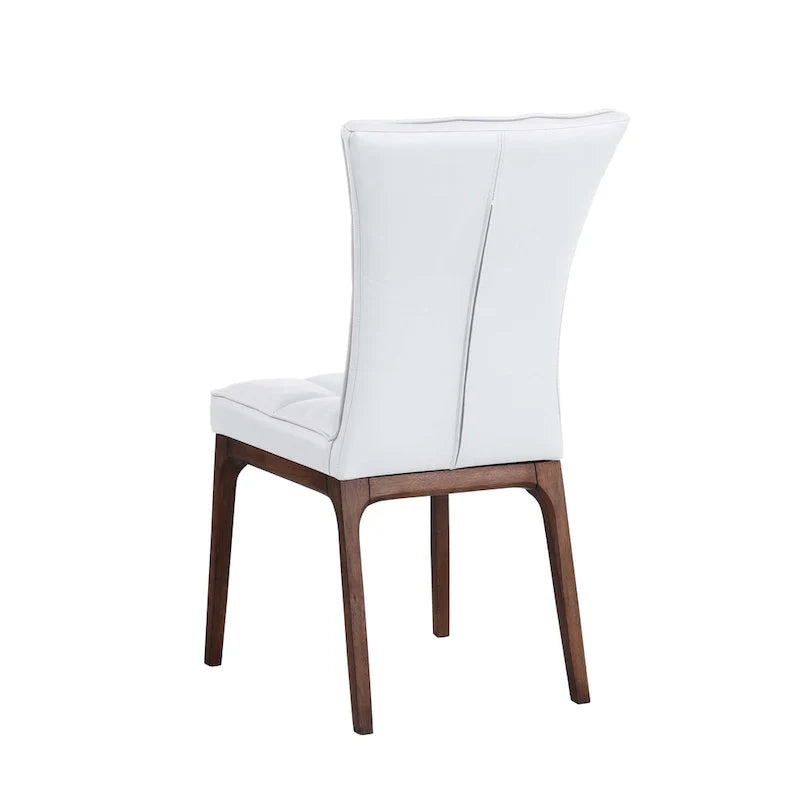 Set of 2 Contemporary Tufted Side Chairs with Sturdy Solid Wood Frame - Image 13