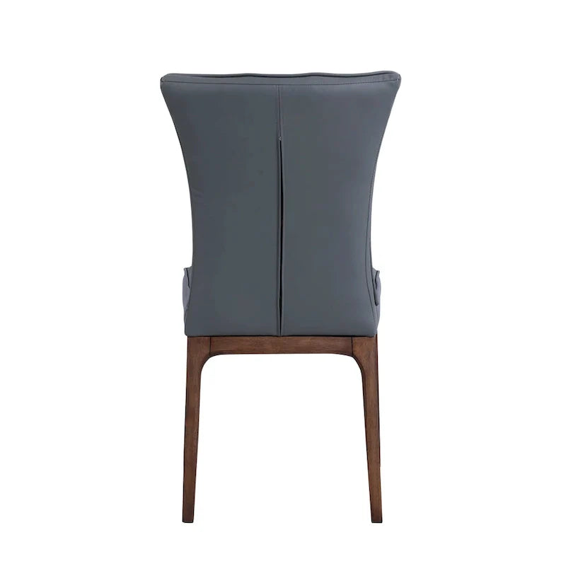 Set of 2 Contemporary Tufted Side Chairs with Sturdy Solid Wood Frame - Image 20