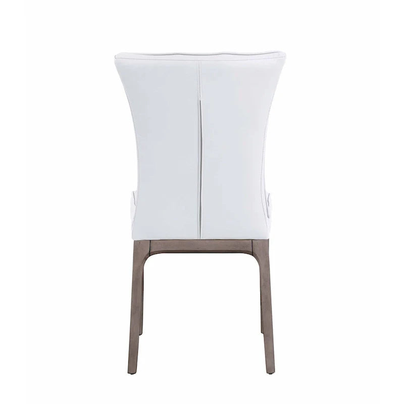 Set of 2 Contemporary Tufted Side Chairs with Sturdy Solid Wood Frame - Image 25