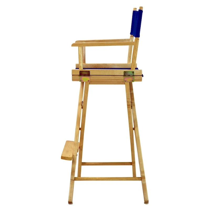 30-Inch Director's Chair with Natural Frame - Image 2