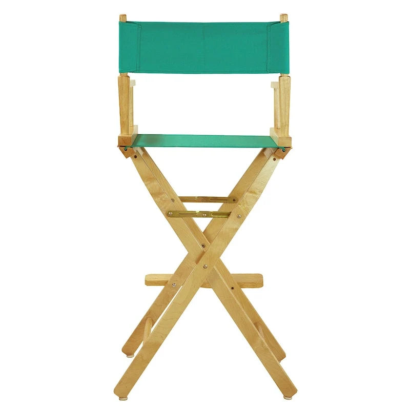 30-Inch Director's Chair with Natural Frame - Image 4