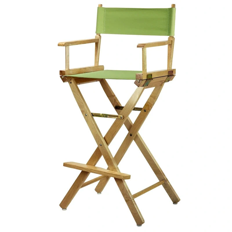30-Inch Director's Chair with Natural Frame - Image 28