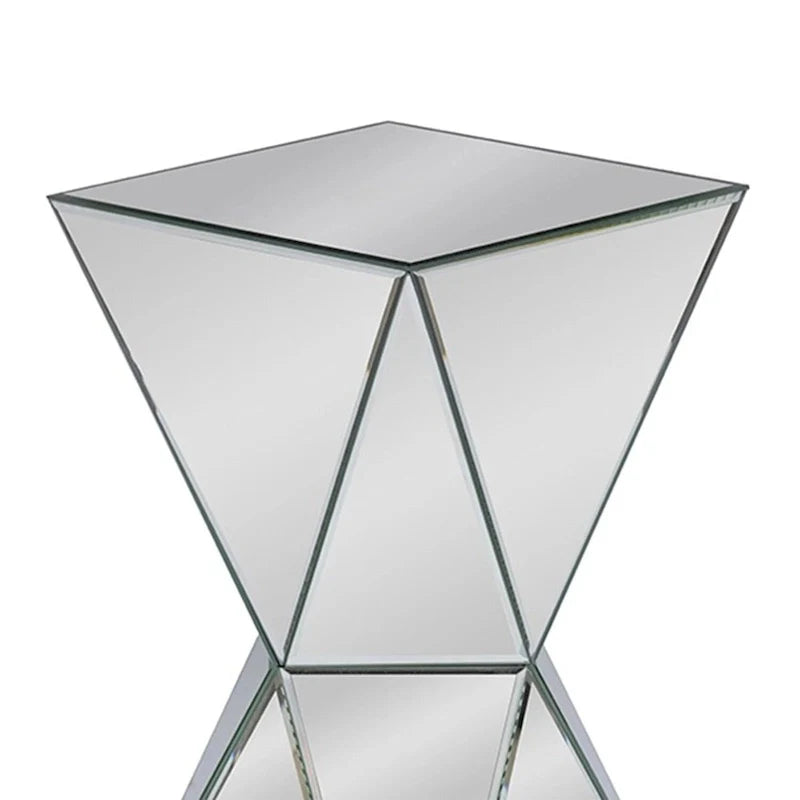 Rebecca Modern Multi-Angle Mirrored Side Table - Image 4