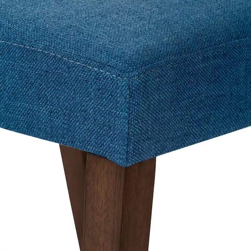 2-Piece Space-Saving Dining Chair Set with Walnut Frame and Linen Upholstery - Available in Multiple Colors - Image 12