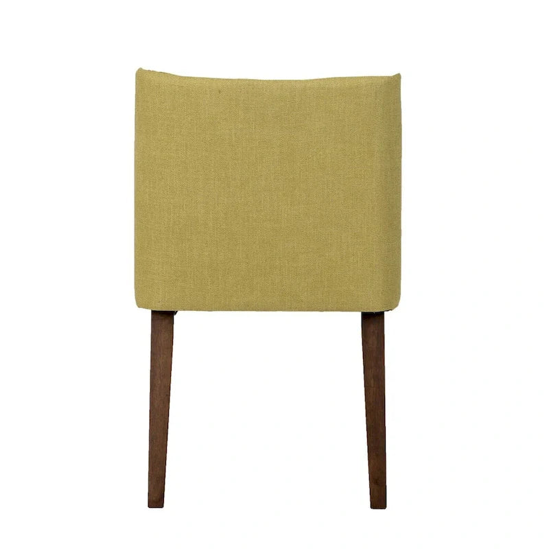 2-Piece Space-Saving Dining Chair Set with Walnut Frame and Linen Upholstery - Available in Multiple Colors - Image 32