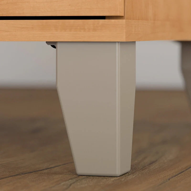 60-Inch Office Desk with Cabinet and 5-Shelf Bookcase - Image 41