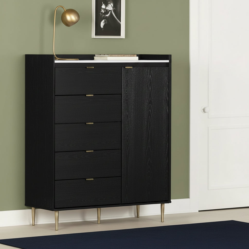 South Shore Hype 5-Drawer Door Chest - Image 4