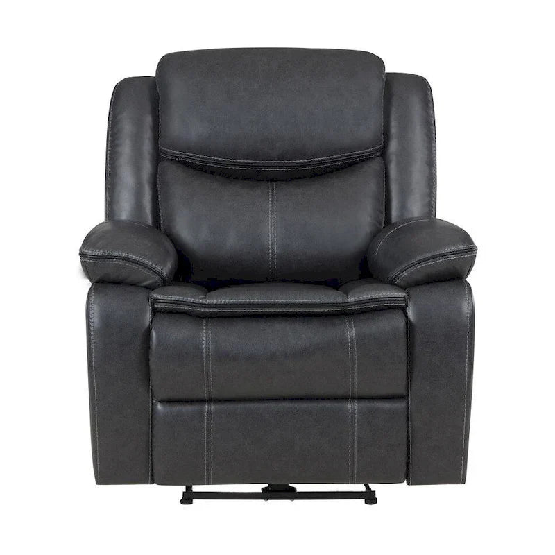 McLean Dark Grey Electric Recliner Chair - Image 3