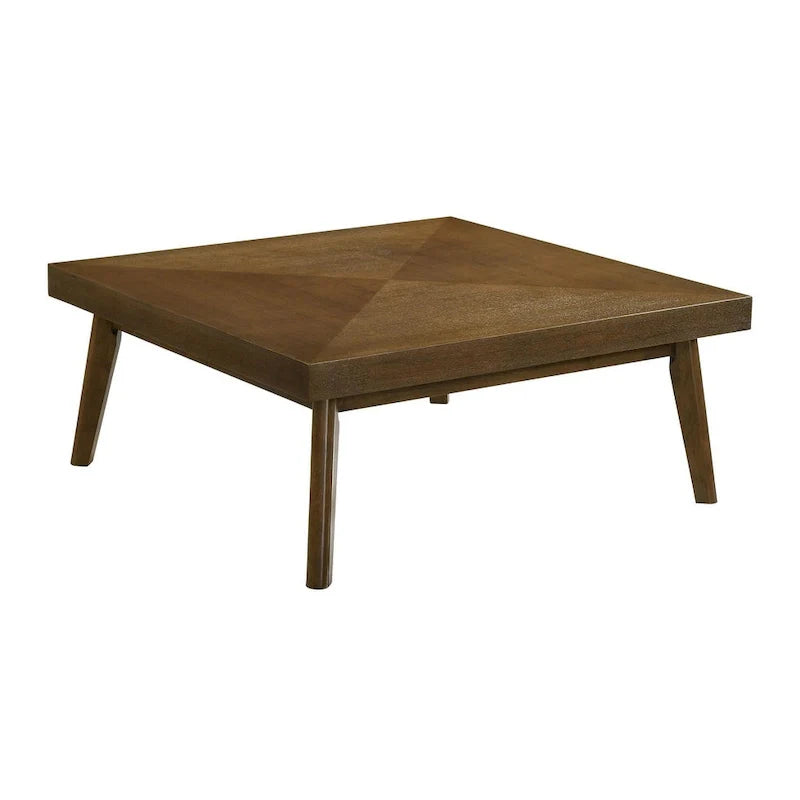Diamond Parquet Walnut Coffee Table by Hayward - Image 2