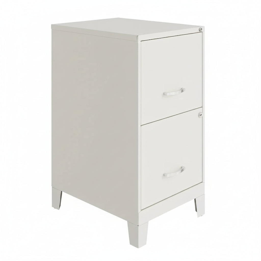 Space Solutions 18D Vertical File Cabinet with 2 Drawers, Accessory Drawer, and Legs